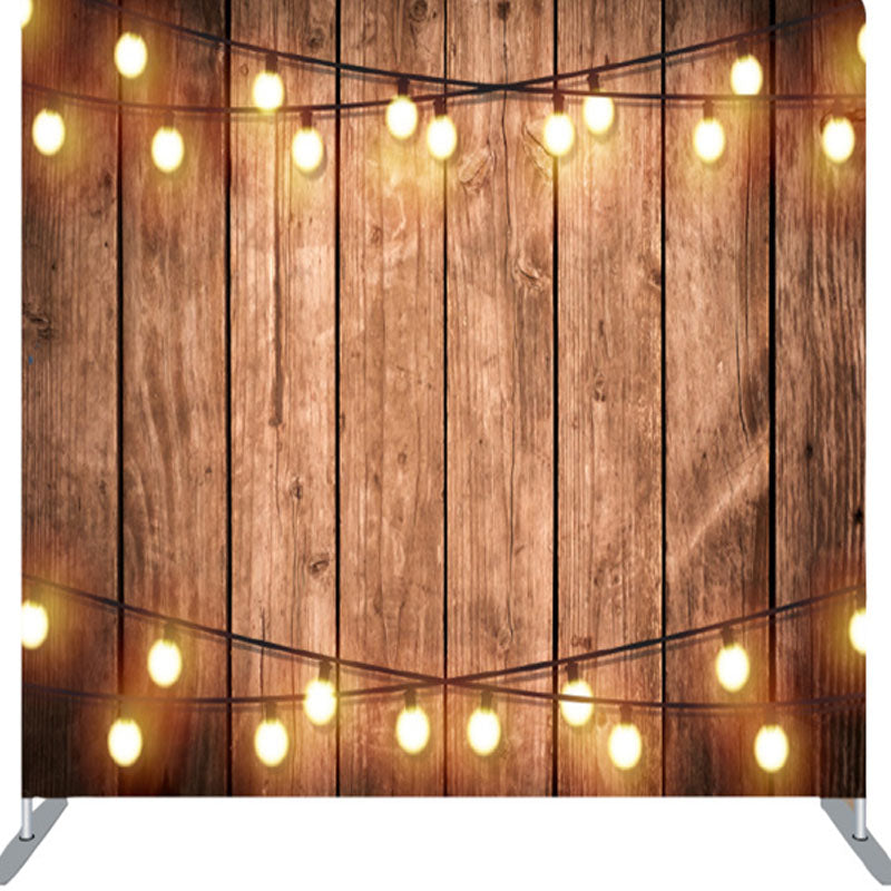 Lofaris Wooden With String Hearts Backdrop For Party Decor