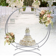 Lofaris 2FT Round Double Frame Metal Hoop Table Centerpiece