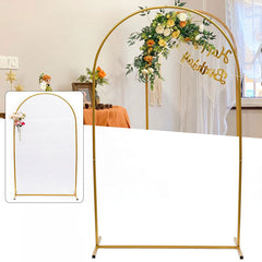 Lofaris 3.9X6.5FT Metal Wedding Arch Frame Backdrop