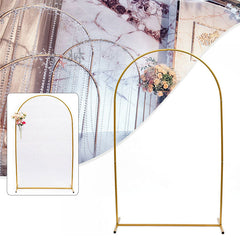 Lofaris 3.9X6.5FT Metal Wedding Arch Frame Backdrop