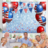 Load image into Gallery viewer, Lofaris 4Th of July Backdrop for Birthday Party Baby Shower