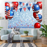 Load image into Gallery viewer, Lofaris 4Th of July Backdrop for Birthday Party Baby Shower