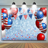 Load image into Gallery viewer, Lofaris 4Th of July Backdrop for Birthday Party Baby Shower