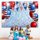 Load image into Gallery viewer, Lofaris 4Th of July Backdrop for Birthday Party Baby Shower