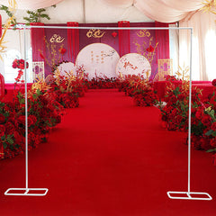 Lofaris 6.5X6.8FT Metal Square Backdrop Stand Wedding Arch