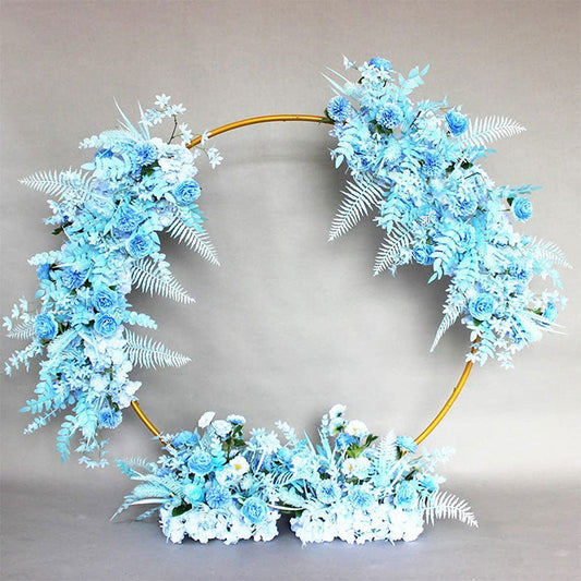 Lofaris 6.6FT Circle Floral Balloon Garland Hoop Wedding Arch Decor