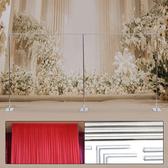 Lofaris 9.8X19.7FT Wedding Arch Frame Photo Booth Backdrop