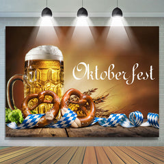 Lofaris Beer Pretzels German Oktoberfest Festival Backdrop