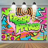 Load image into Gallery viewer, Lofaris Abstract And Graffiti Fresh Prince Baby Shower Backdrop
