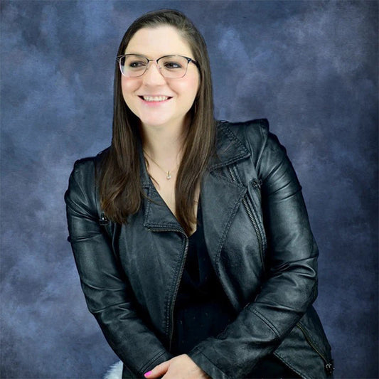 Lofaris Abstract Cold Tones Of Dark Blue Photo Backdrop For Portrait