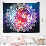 Load image into Gallery viewer, Lofaris Abstract Floral Mandala Pattern Galaxy Wall Tapestry