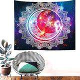 Load image into Gallery viewer, Lofaris Abstract Floral Mandala Pattern Galaxy Wall Tapestry