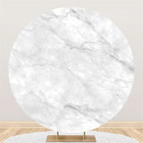 Load image into Gallery viewer, Lofaris Abstract Marble Texture Birthday Round Backdrop For Party