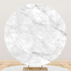 Lofaris Abstract Marble Texture Birthday Round Backdrop For Party