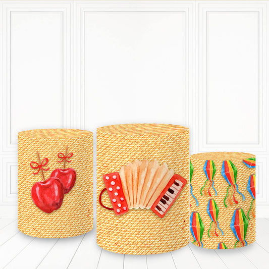 Lofaris Accordion Pedestal Cover Kiets Apples Pillar