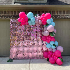 Lofaris Adorable Shimmer Wall Panel Sequins Backdrop For Bridal Shower Baby Birthday