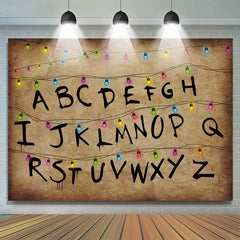Lofaris Alphabet and Colorful Lights for Kids Birthday Party