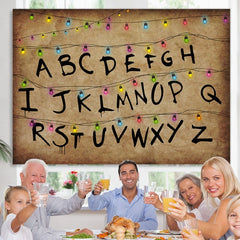 Lofaris Alphabet and Colorful Lights for Kids Birthday Party
