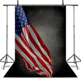 Load image into Gallery viewer, Lofaris American Flag Abstact Backdrop for Independence Day