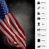 Load image into Gallery viewer, Lofaris American Flag Abstact Backdrop for Independence Day