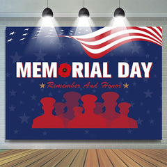 Lofaris American Remember And Honor Indoor Memorial Day Backdrop