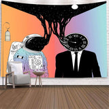 Load image into Gallery viewer, Lofaris Astronaut Novelty Pattern Art Decor Family Wall Tapestry