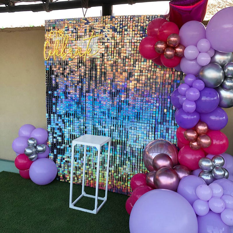 Lofaris Baby Shower Shimmer Wall Panels Glitter Backdrop For Events