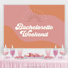 Lofaris Bachelorette Weekend Vibe Girl Lady Birthday Backdrop