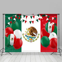 Lofaris Balloons National Flag Happy Mexican Fiesta Backdrop