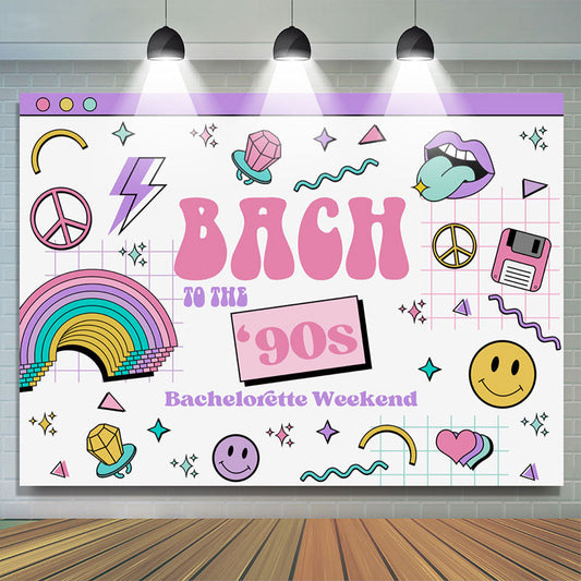 Lofaris Bash To The 90S Backelorette Weekend Dance Backdrop