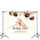 Load image into Gallery viewer, Lofaris Beary Cute Baby Shower Glitter Balloon Backdrop