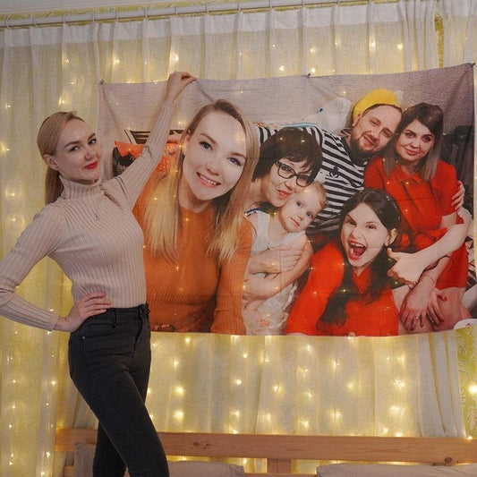 Lofaris Beer Festival Decoration Custom Tapestry From Text