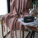 Load image into Gallery viewer, Lofaris Beige Soft Bed Throw Blanket Sofa Versatile