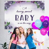 Load image into Gallery viewer, Lofaris Berry Sweet Baby On the Way Backdrop for Shower