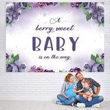 Load image into Gallery viewer, Lofaris Berry Sweet Baby On the Way Backdrop for Shower