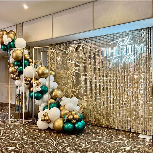 Lofaris Best Shimmer Wall Backdrop Sequin Panel For Birthday Decorations