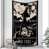 Load image into Gallery viewer, Lofaris Black And White Bohemian Room Decoration Wall Tapestry