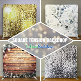 Load image into Gallery viewer, Lofaris Black Gold Glitter Bokeh Fabric Backdrop Cover for Birthday