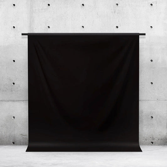 Lofaris Black Personalized Party Backdrop Studio Photo Banner