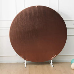 Lofaris Bling Round Metallic Backdrop Various Designs For Events Decoration