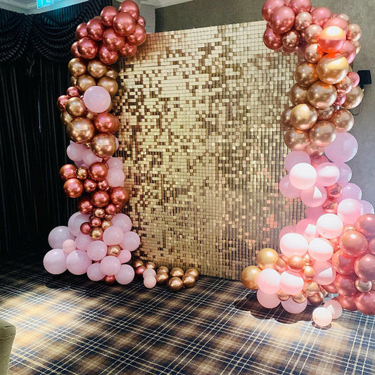 Lofaris Bling Shimmer Wall Backdrop Panels Sequin Easy Set Party Favor For Baby Shower