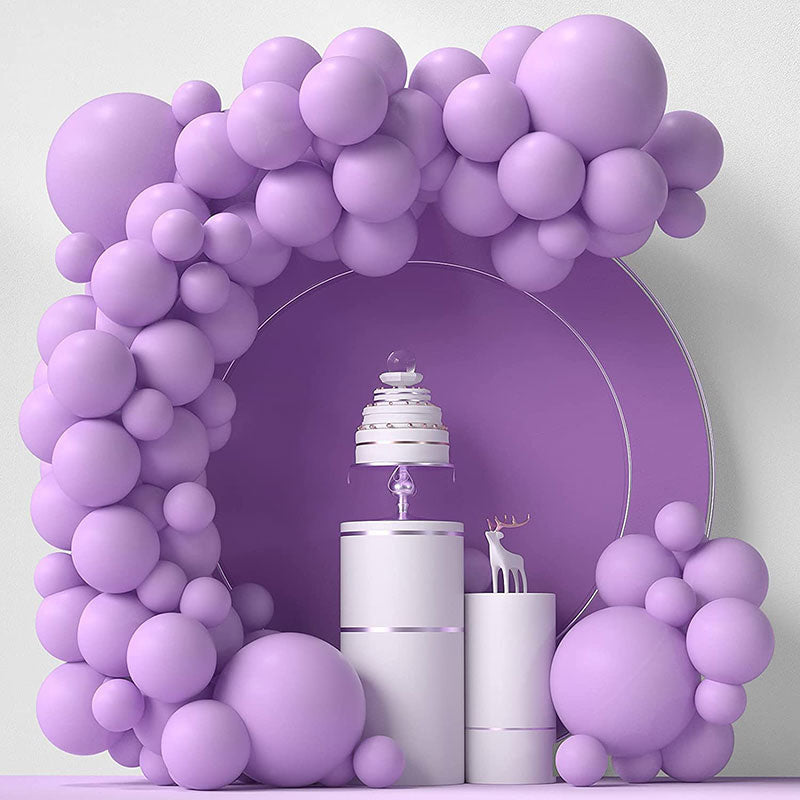 Lofaris Blue 84 pcs Balloon Arch Kit | Party Decorations - Purple | Pink