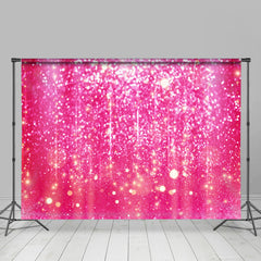 Lofaris Bokeh Hot Pink Glitter Backdrop For Photography