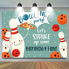 Lofaris Bowling Party Lets Strike Up Some Birthday Fun Backdrop