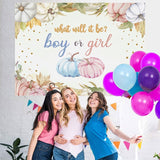 Load image into Gallery viewer, Lofaris Cute Pumpkin Photoshoot Backdrop for Baby Shower