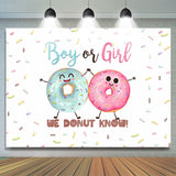 Load image into Gallery viewer, Lofaris Cute We Donut Know Sweet Baby Shower Backdrop