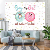 Load image into Gallery viewer, Lofaris Cute We Donut Know Sweet Baby Shower Backdrop
