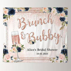 Lofaris Brunch and Bubbly Bridal Shower Backdrop Party Decor