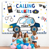 Load image into Gallery viewer, Lofaris Calling All Units Lovely Cartoon Birthday Backdrop