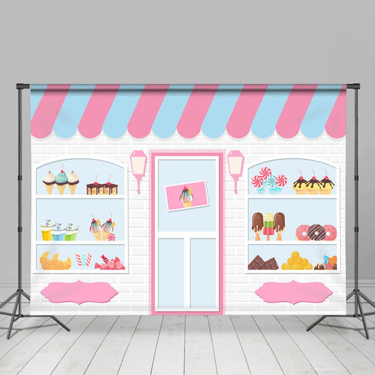 Lofaris Candyland Theme Shop For White Christmas Backdrop